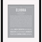 Eliora | Name Art Print