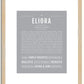 Eliora | Name Art Print