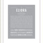 Eliora | Name Art Print