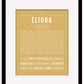 Eliora | Name Art Print
