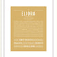 Eliora | Name Art Print