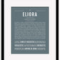 Eliora | Name Art Print