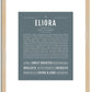 Eliora | Name Art Print