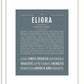 Eliora | Name Art Print