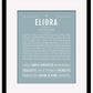 Eliora | Name Art Print
