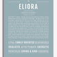 Frame Options | Powder Blue | White Frame, Matted