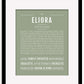 Eliora | Name Art Print