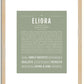 Eliora | Name Art Print