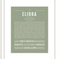Eliora | Name Art Print