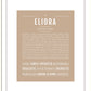 Eliora | Name Art Print