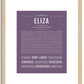 Eliza | Name Art Print
