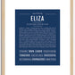 Eliza | Name Art Print