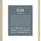 Eliza | Name Art Print