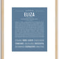 Eliza | Name Art Print