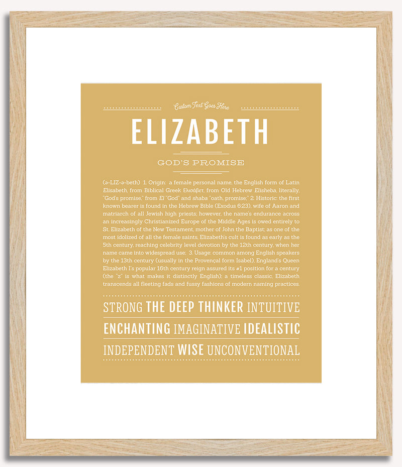 Elizabeth | Name Art Print