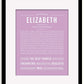 Frame Options | Lilac | Black Frame, Matted