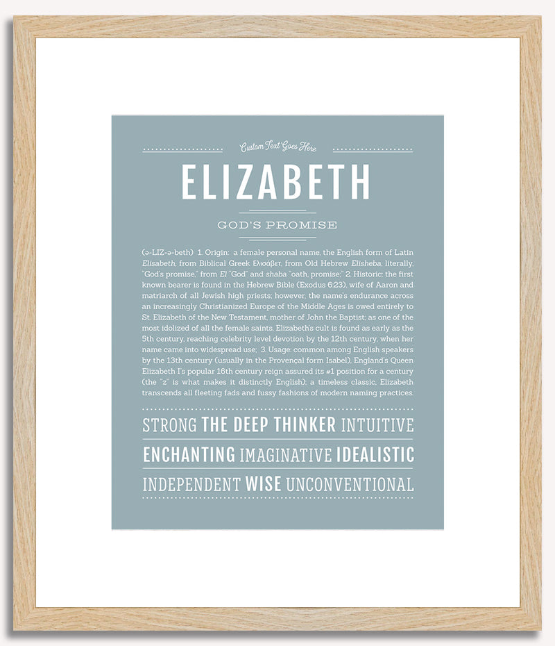 Elizabeth | Name Art Print