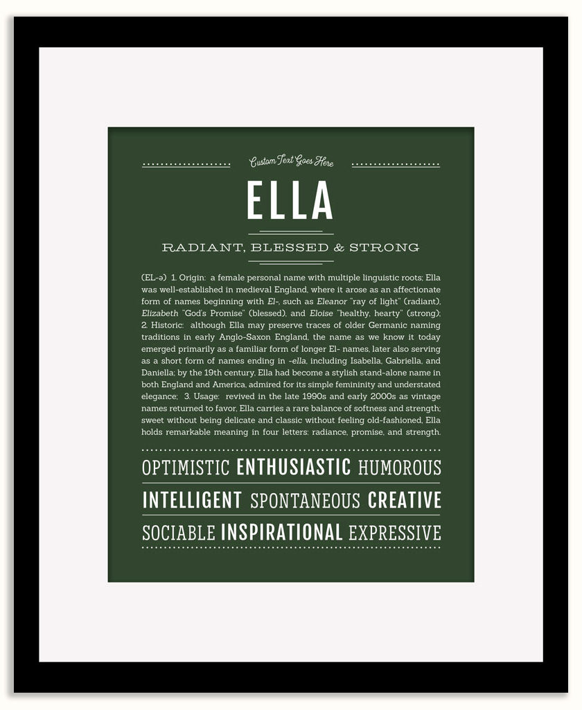 Ella | Name Art Print