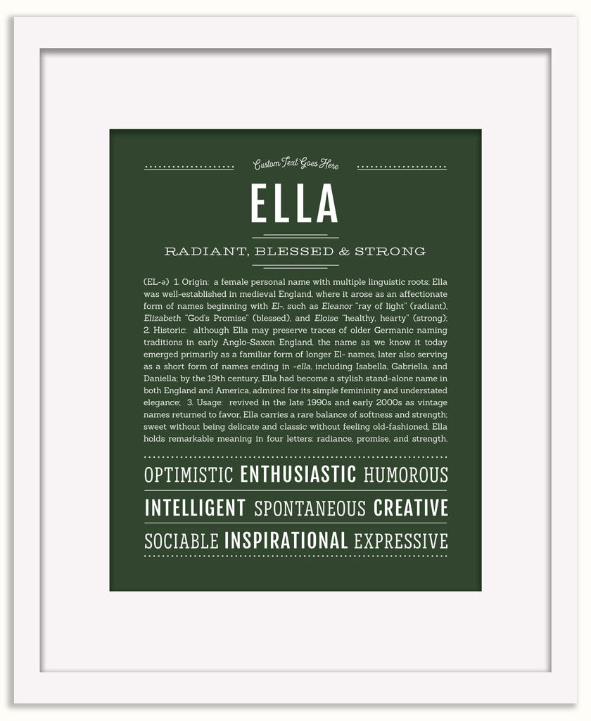 Ella | Name Art Print