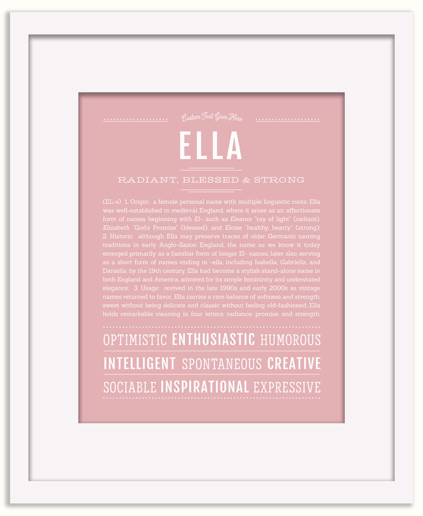 Ella | Name Art Print