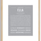 Ella | Name Art Print