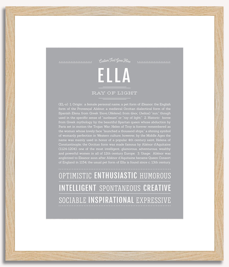 Ella | Name Art Print