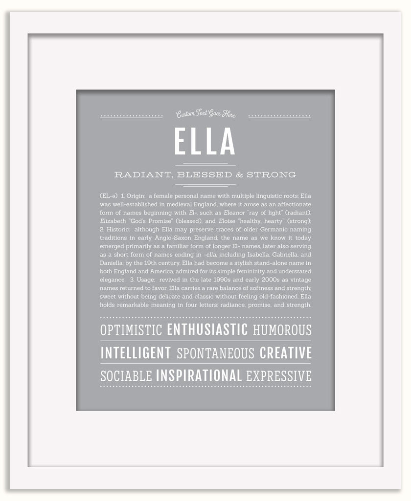 Ella | Name Art Print