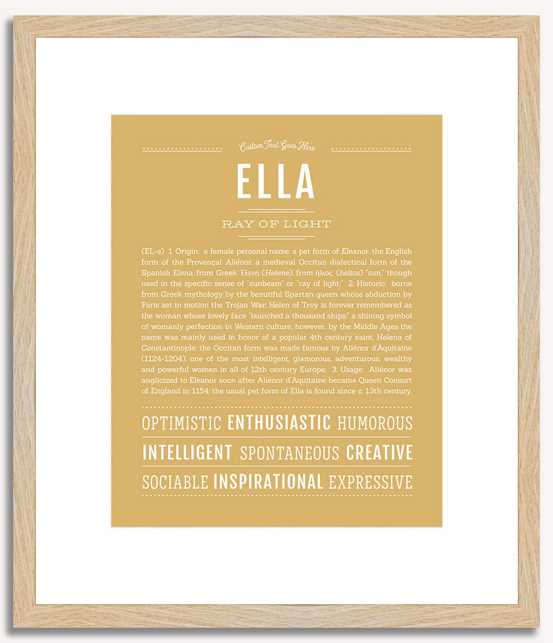 Ella | Name Art Print