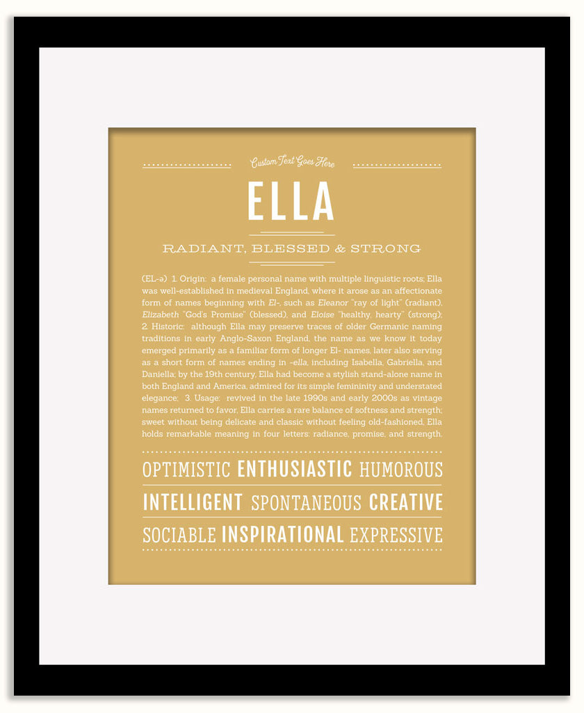 Ella | Name Art Print