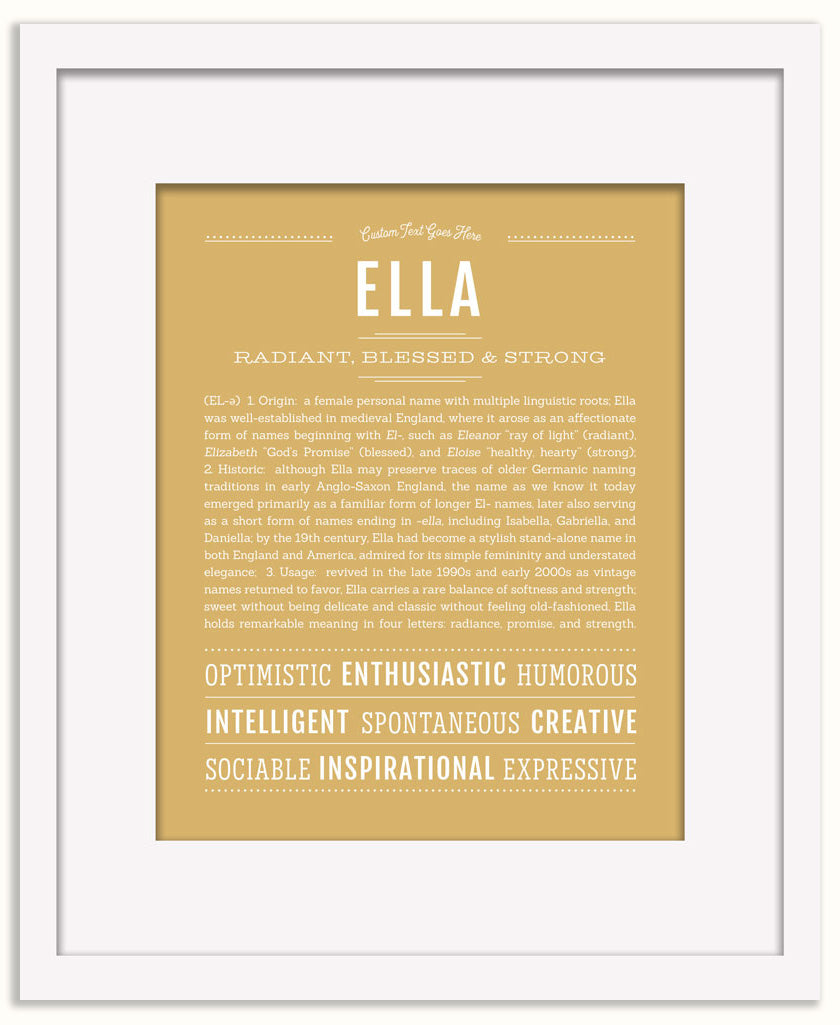 Ella | Name Art Print