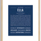 Ella | Name Art Print