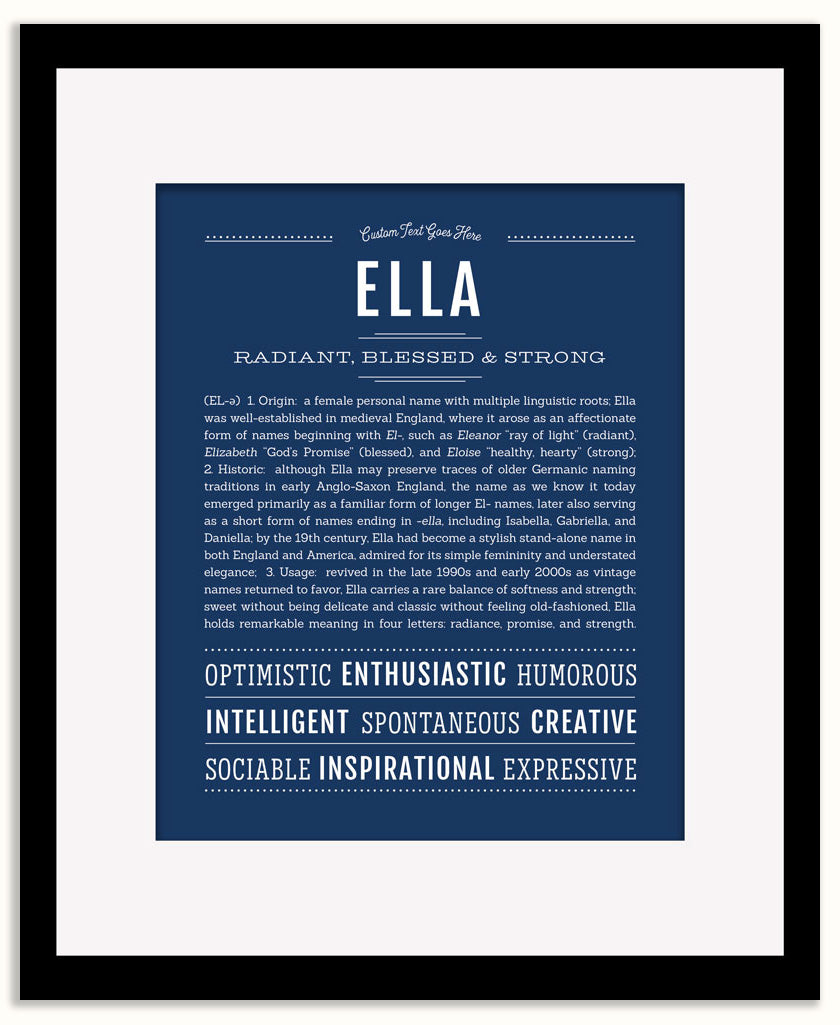 Ella | Name Art Print