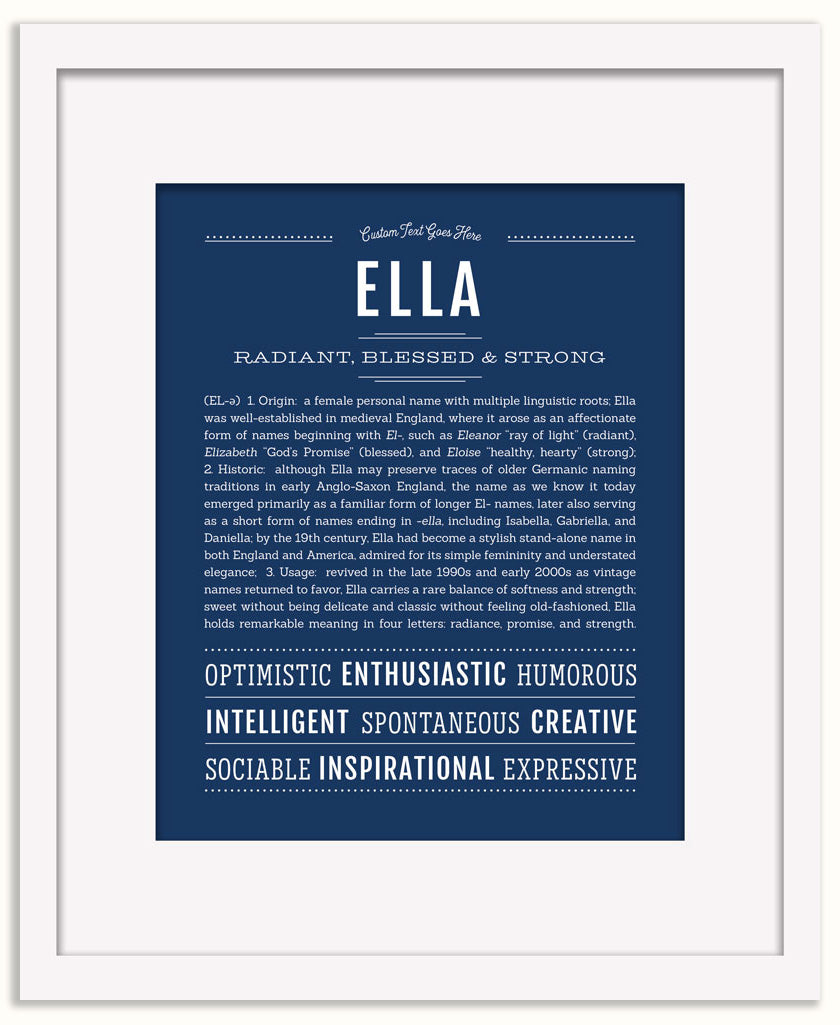 Ella | Name Art Print
