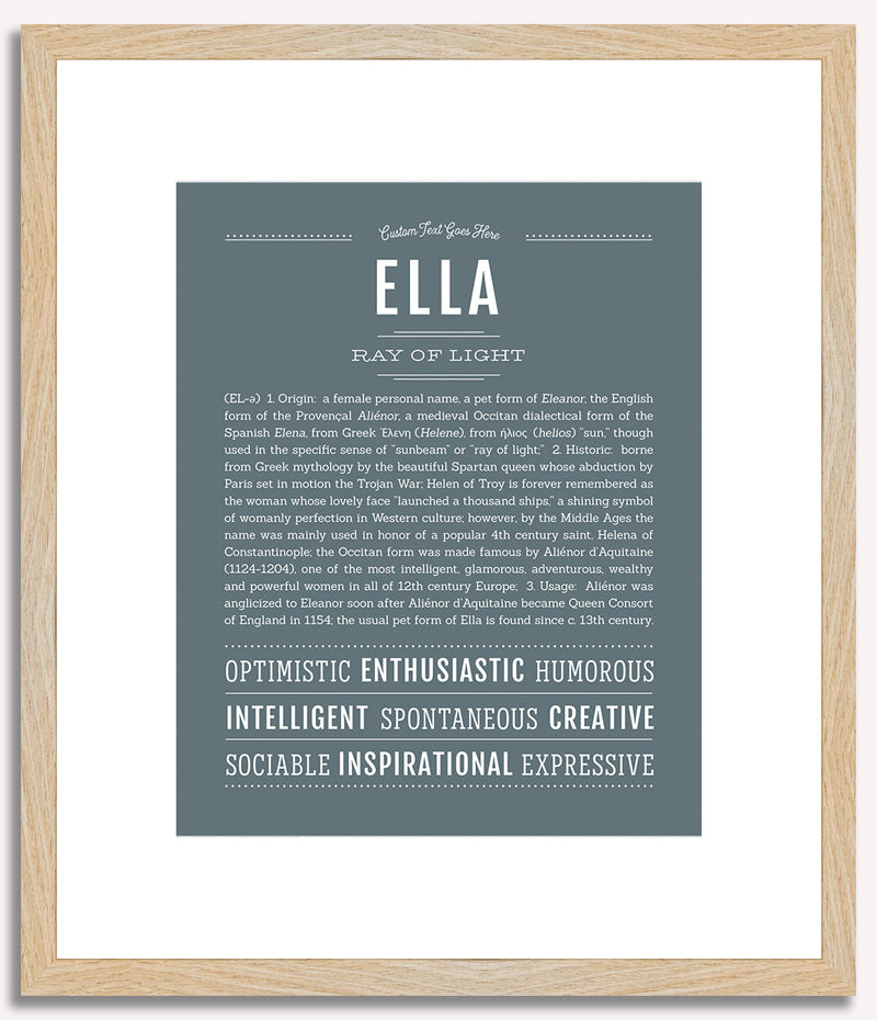 Ella | Name Art Print