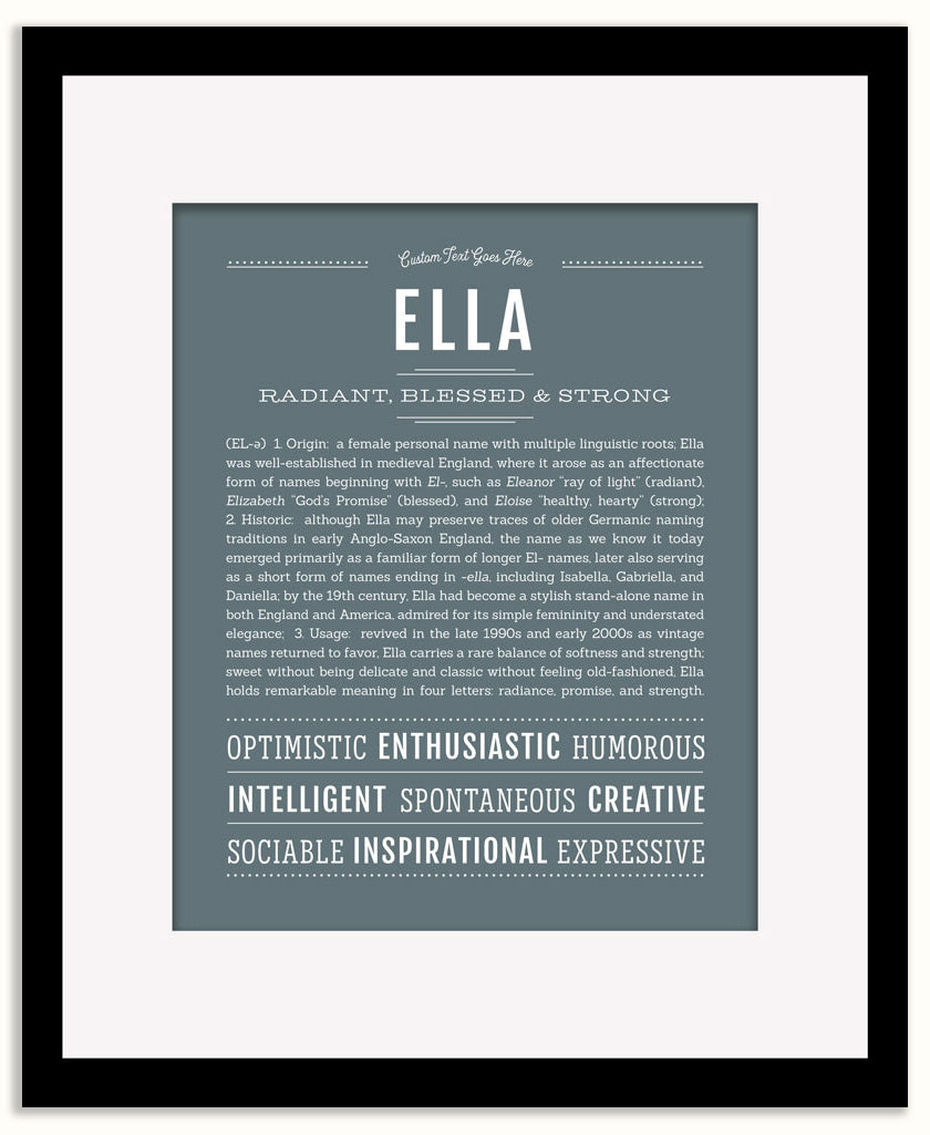 Ella | Name Art Print