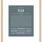 Ella | Name Art Print