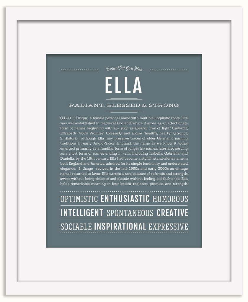Ella | Name Art Print