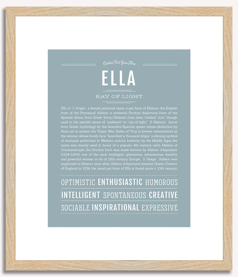 Ella | Name Art Print