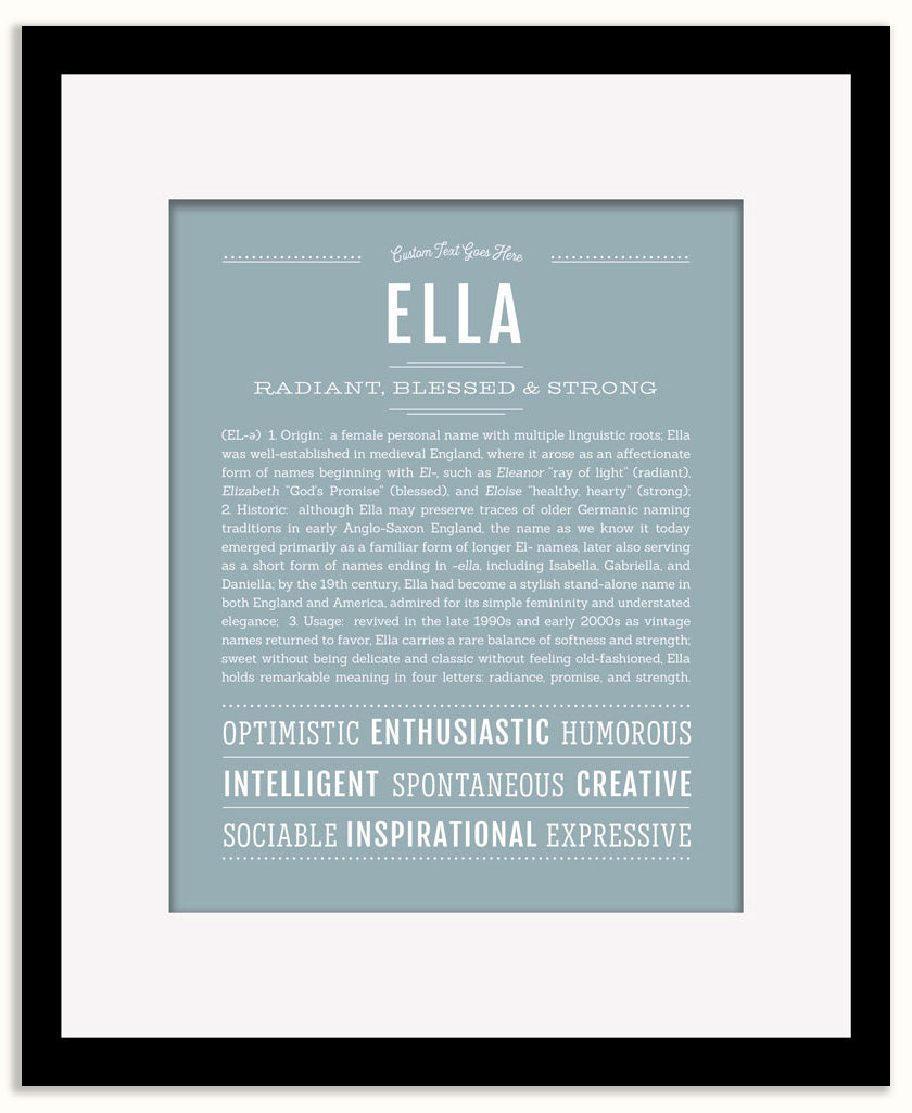 Ella | Name Art Print