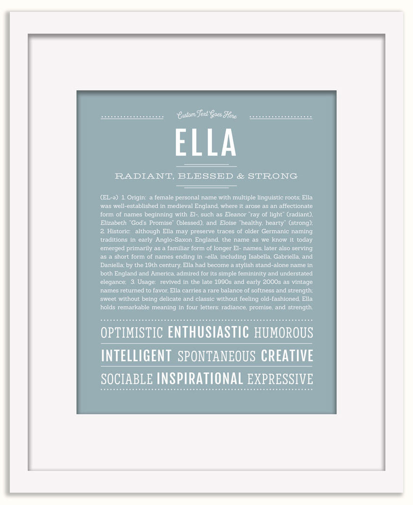 Ella | Name Art Print