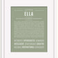 Ella | Name Art Print