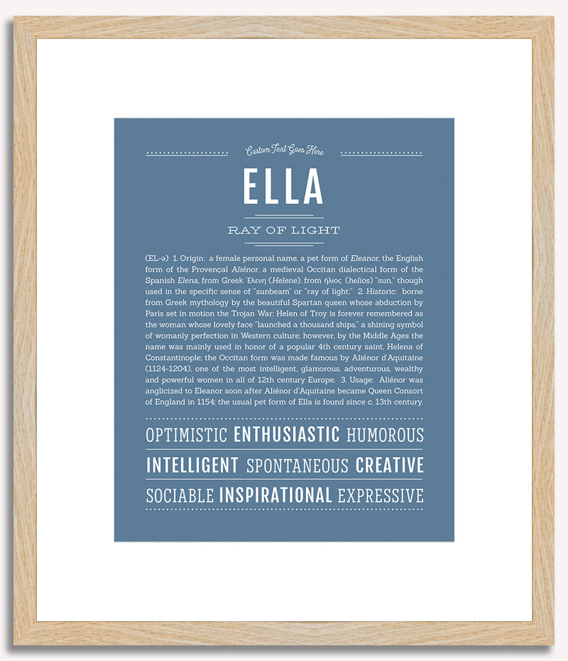 Ella | Name Art Print