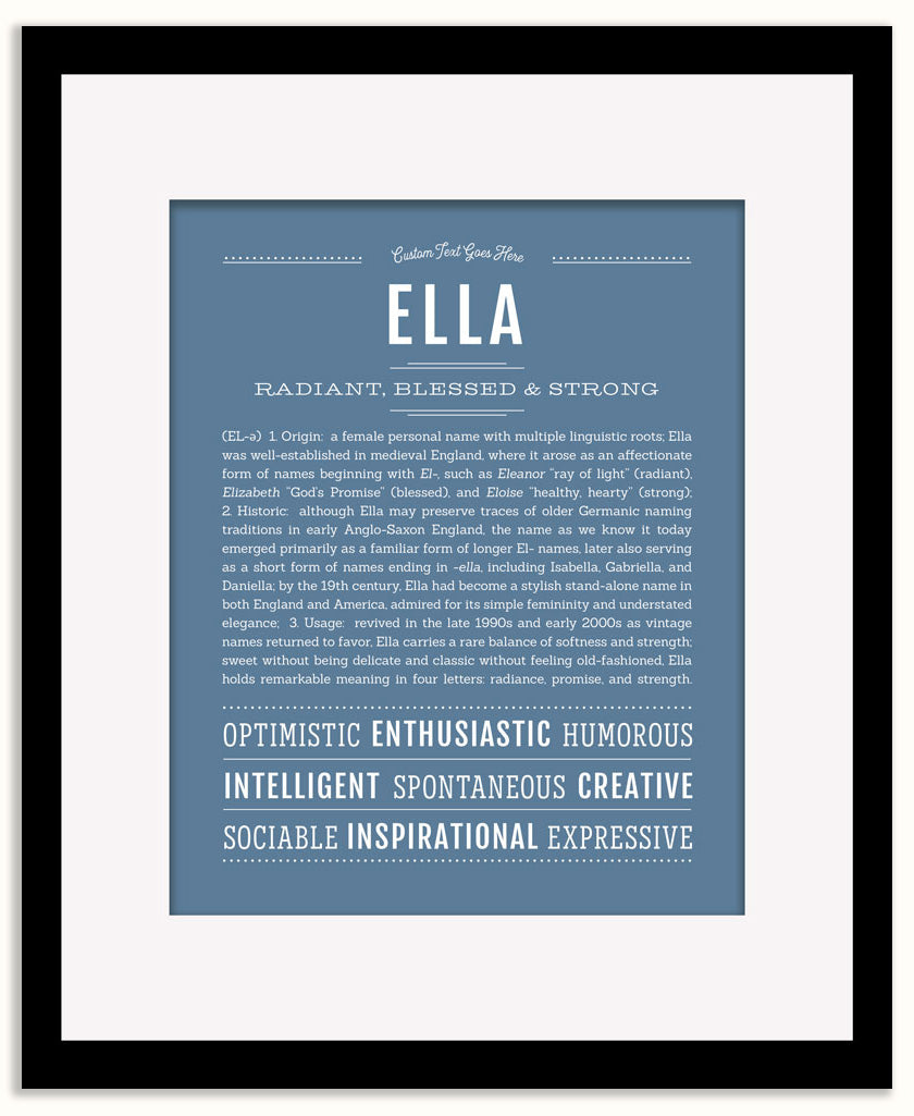 Ella | Name Art Print