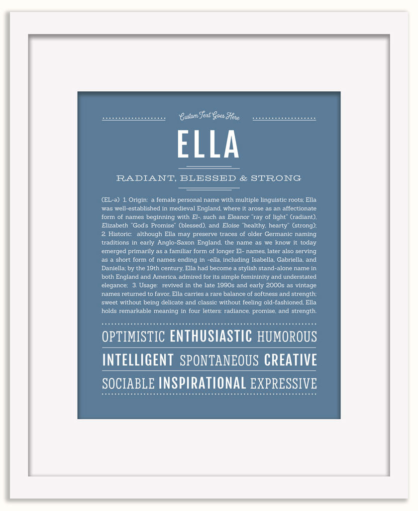 Ella | Name Art Print