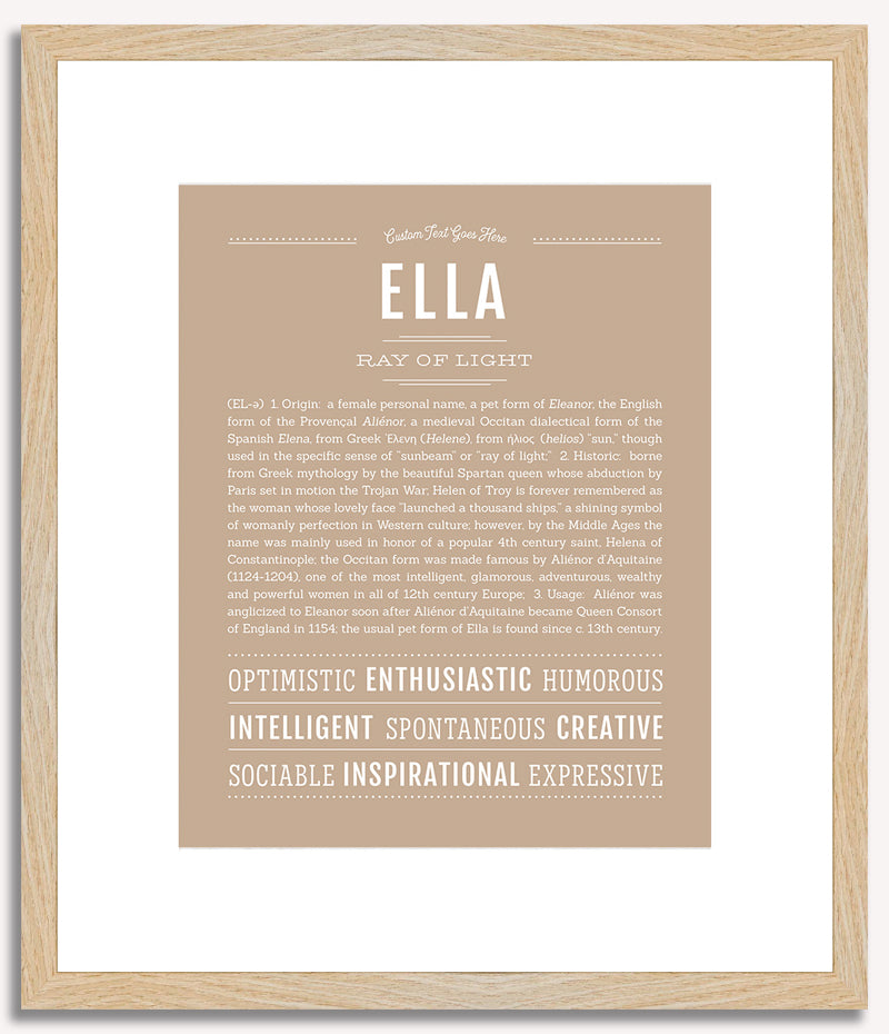 Ella | Name Art Print