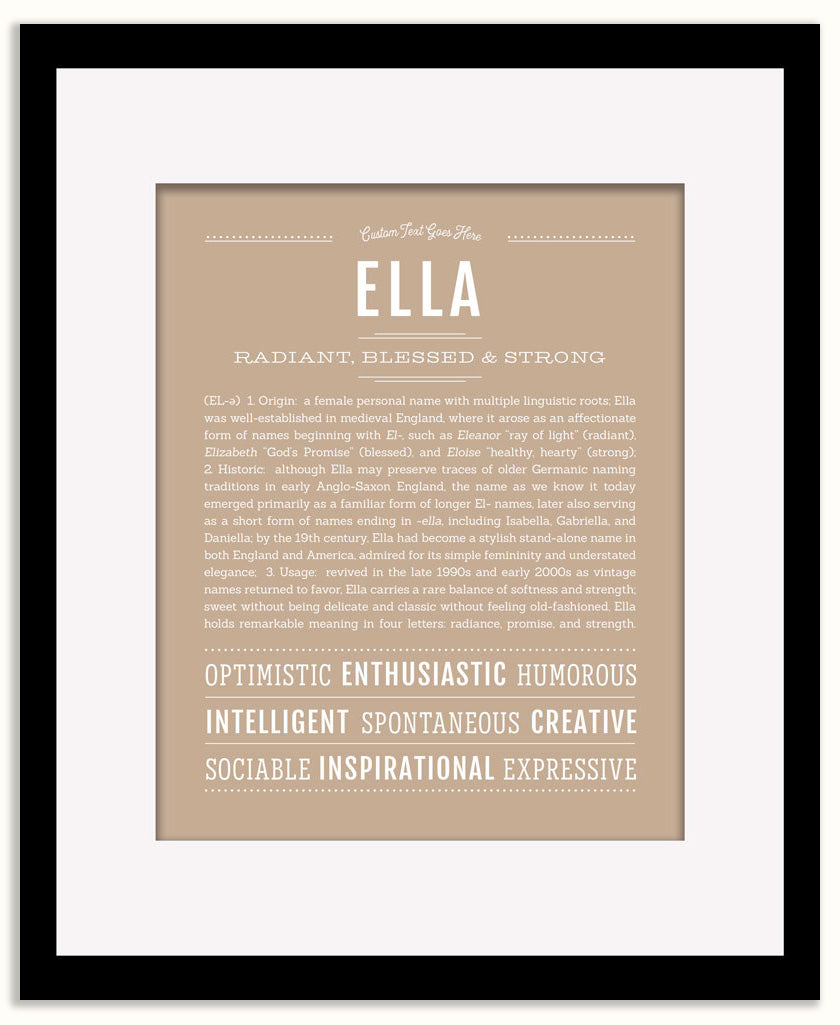 Ella | Name Art Print