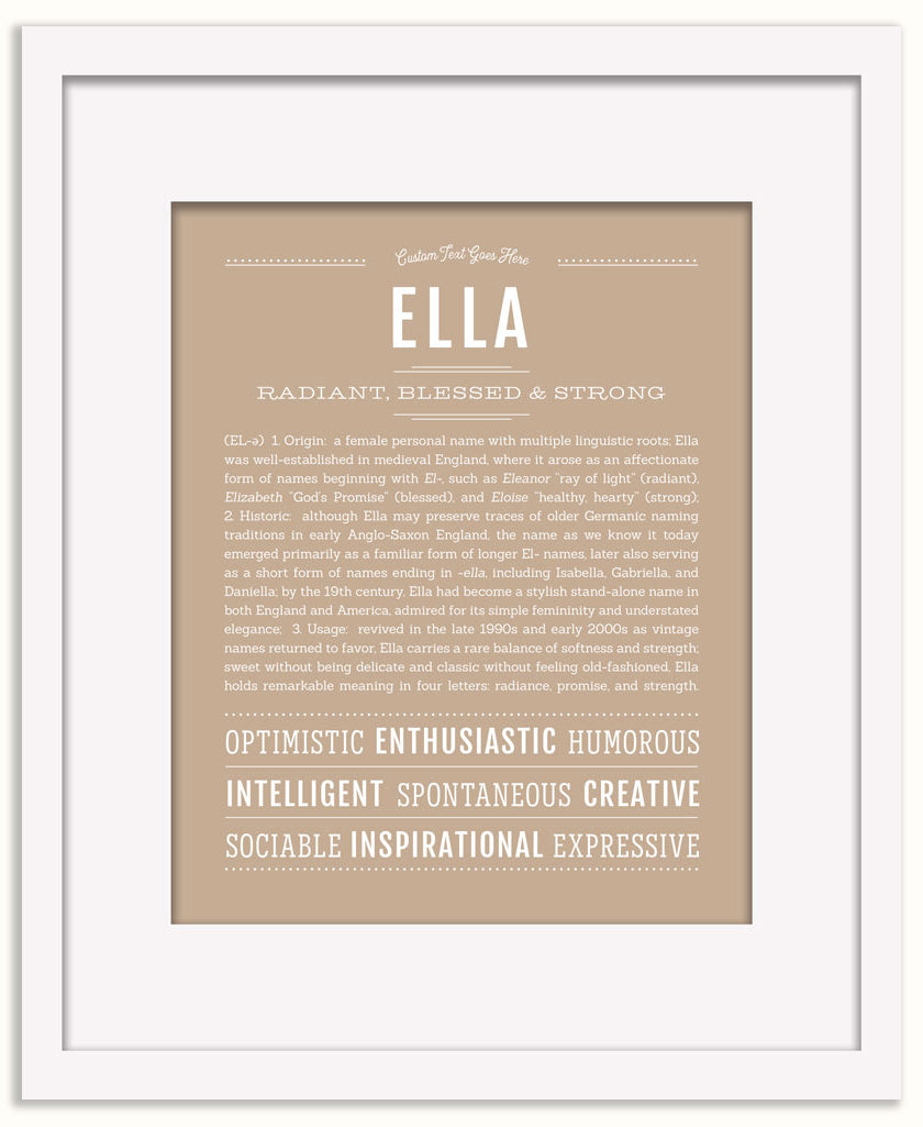 Ella | Name Art Print