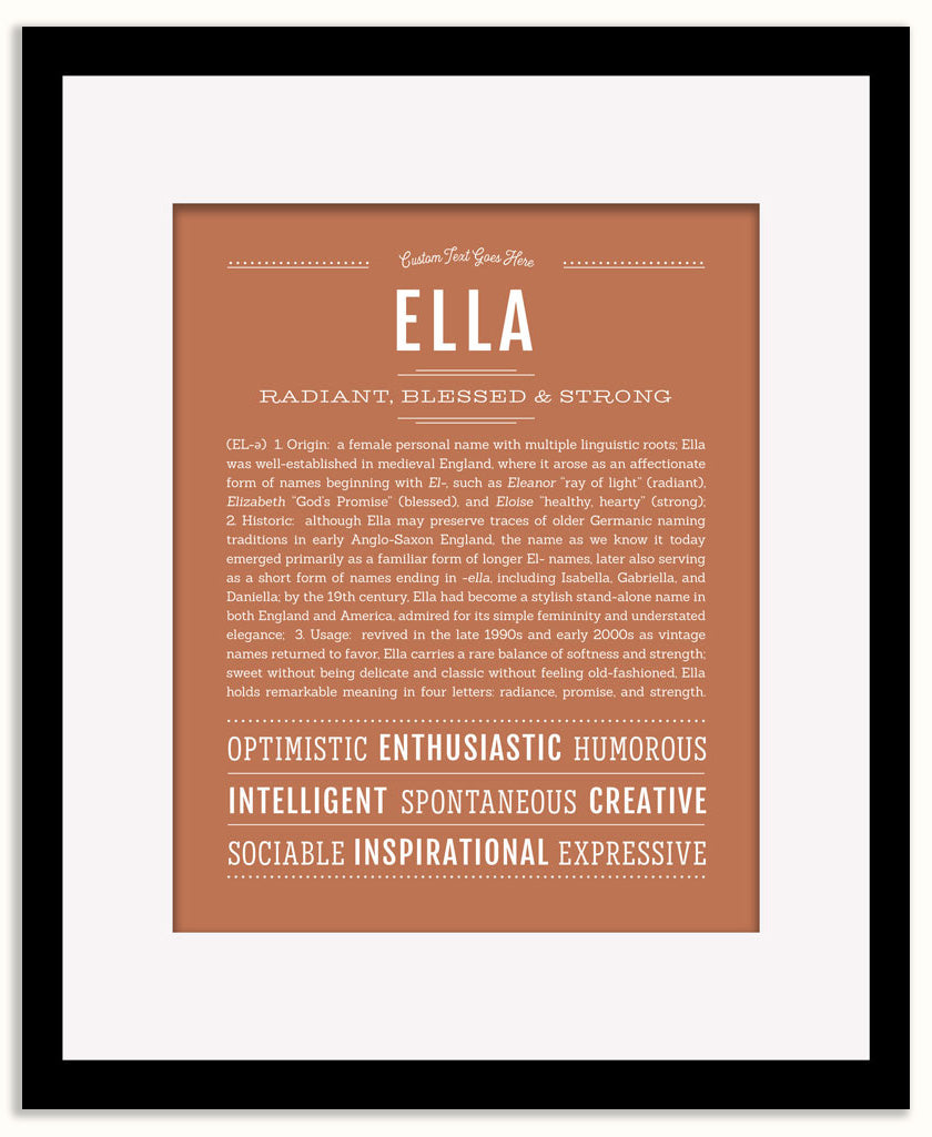 Ella | Name Art Print