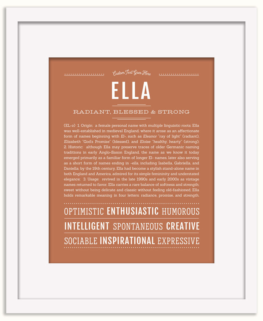 Ella | Name Art Print
