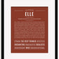Frame Options | Bordeaux | Maple Frame, Matted